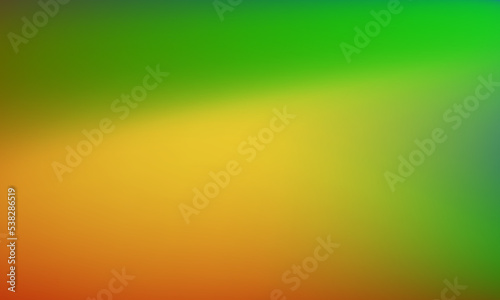 Colorful gradations, yellow, green background gradations, textures, soft and smooth