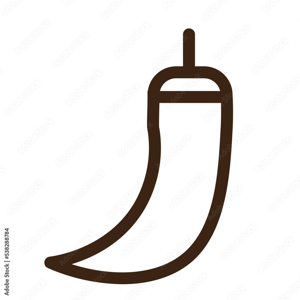 burn cayenne chilli fire hot pepper vegetable outline icon burn cayenne chilli fire hot pepper vegetable outline icon