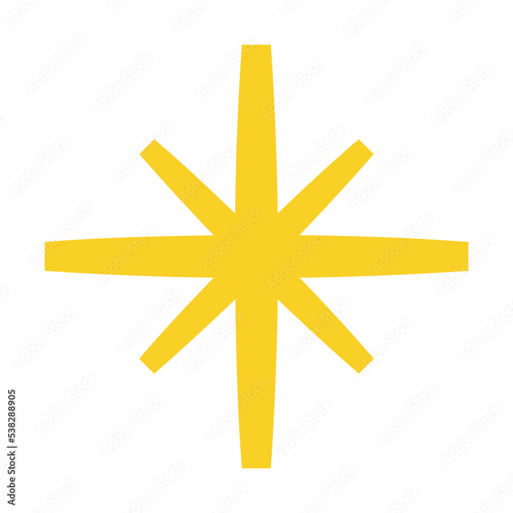 Minimalistic Star Element Minimalistic Star Element