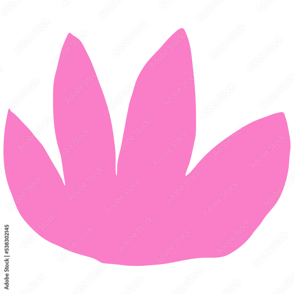 Hand drawn abstract organic shape Hand drawn abstract organic shape
