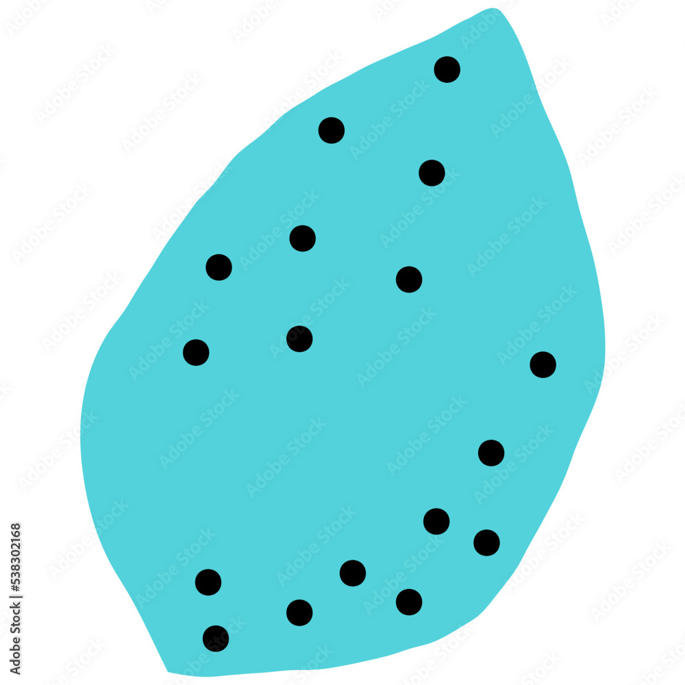 Hand drawn abstract organic shape Hand drawn abstract organic shape