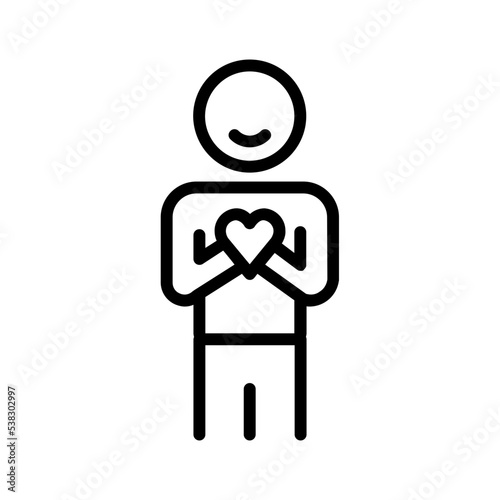 Black icon for Integrity