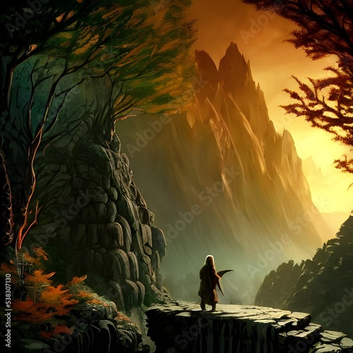 DandD Tolkien LOR colorfull fantasy 
