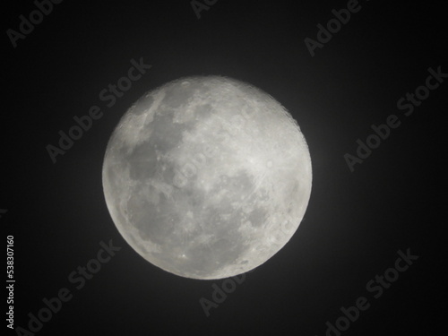 full moon picture taken with nikon b700 at indonesia east java