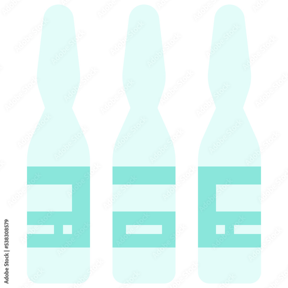 Vaccine bottle icon symbol element Vaccine bottle icon symbol element