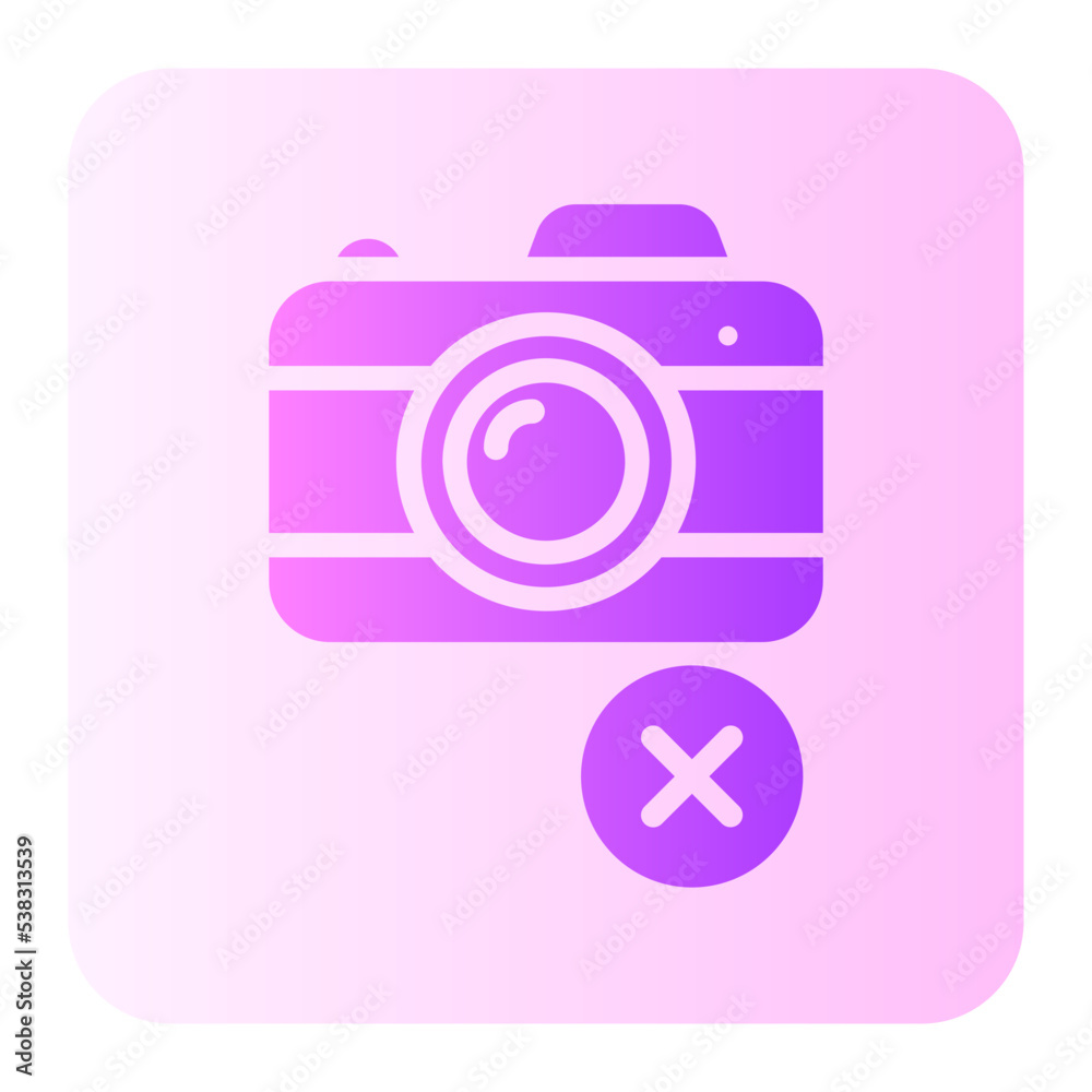no photo gradient icon no photo gradient icon