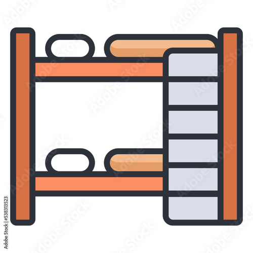 bunk bed icon