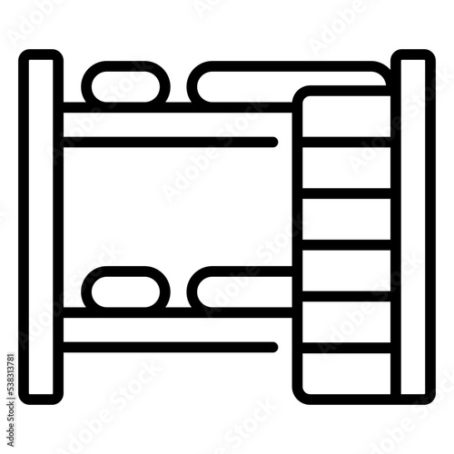 bunk bed icon