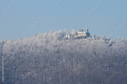 Burg Teck im Winter photo