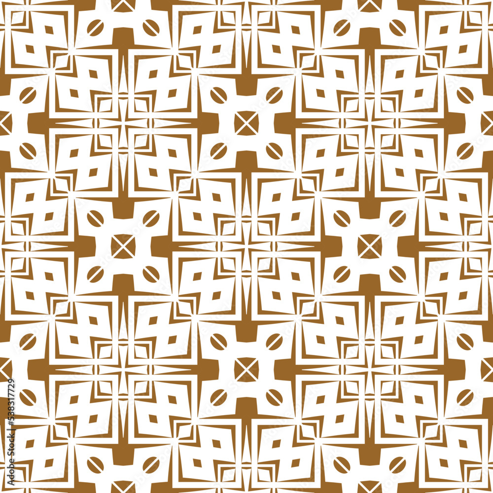 Fototapeta premium Geometric pattern. Seamless vector background. Ethnic graphic design.