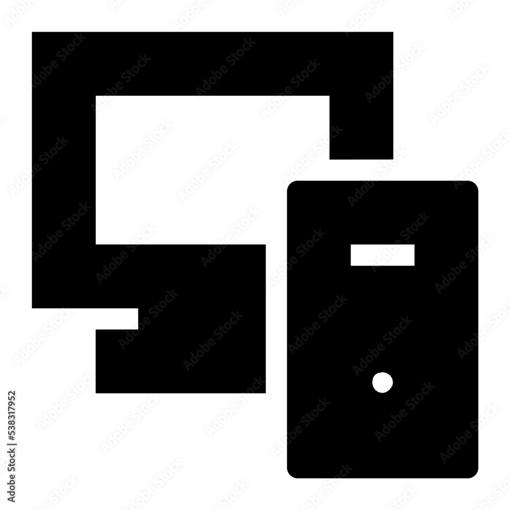 Computer Vector Icon
Computer Vector Icon