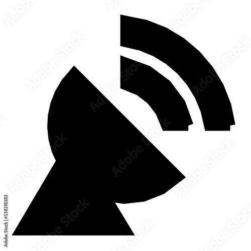 Satellite Dish Vector Icon
