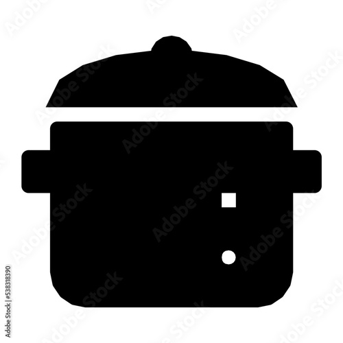 Cooking Pot Vector Icon