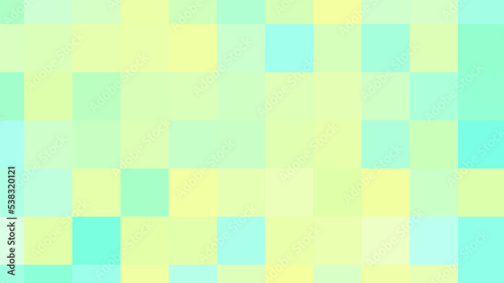 Blue and yellow harmony pixelated background Blue and yellow harmony pixelated background