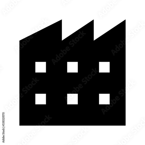 Factory Vector Icon