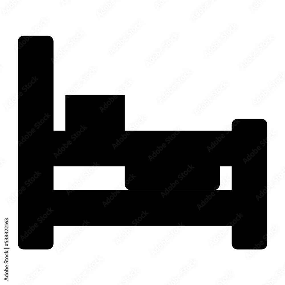 Bed Vector Icon Bed Vector Icon