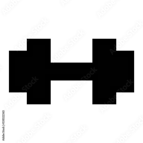 Dumbbell Vector Icon