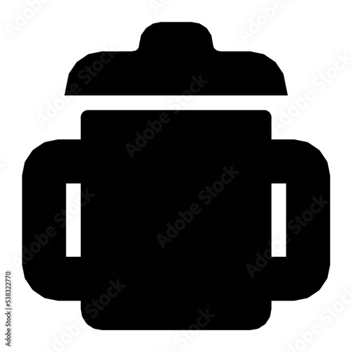 Baby Cup Vector Icon