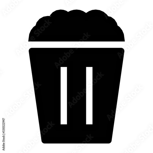 Popcorn Vector Icon
