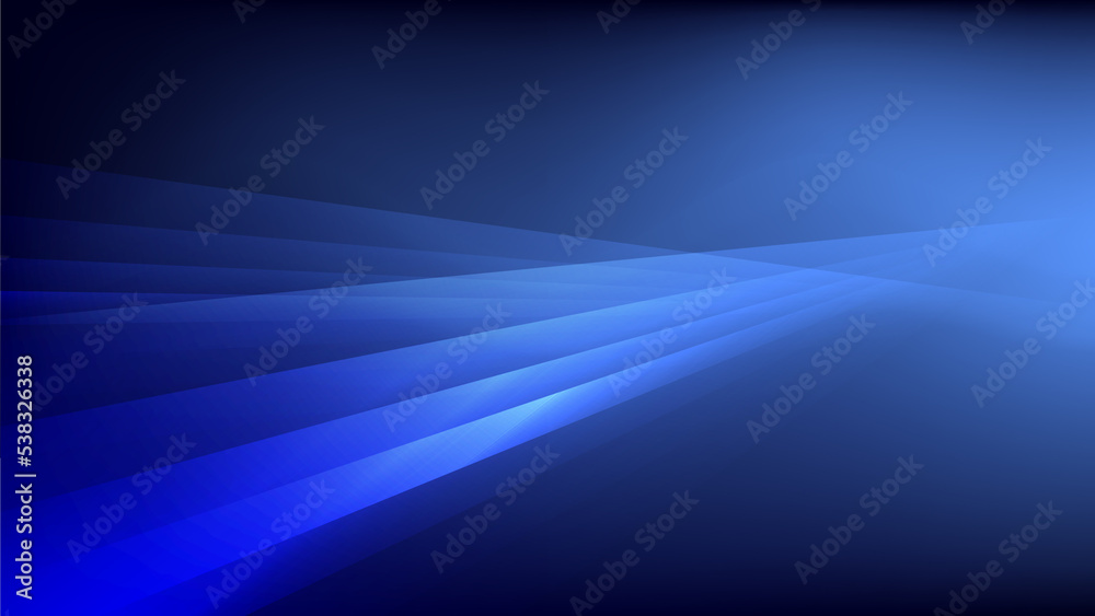 Abstract blue light and shade creative background illustration.