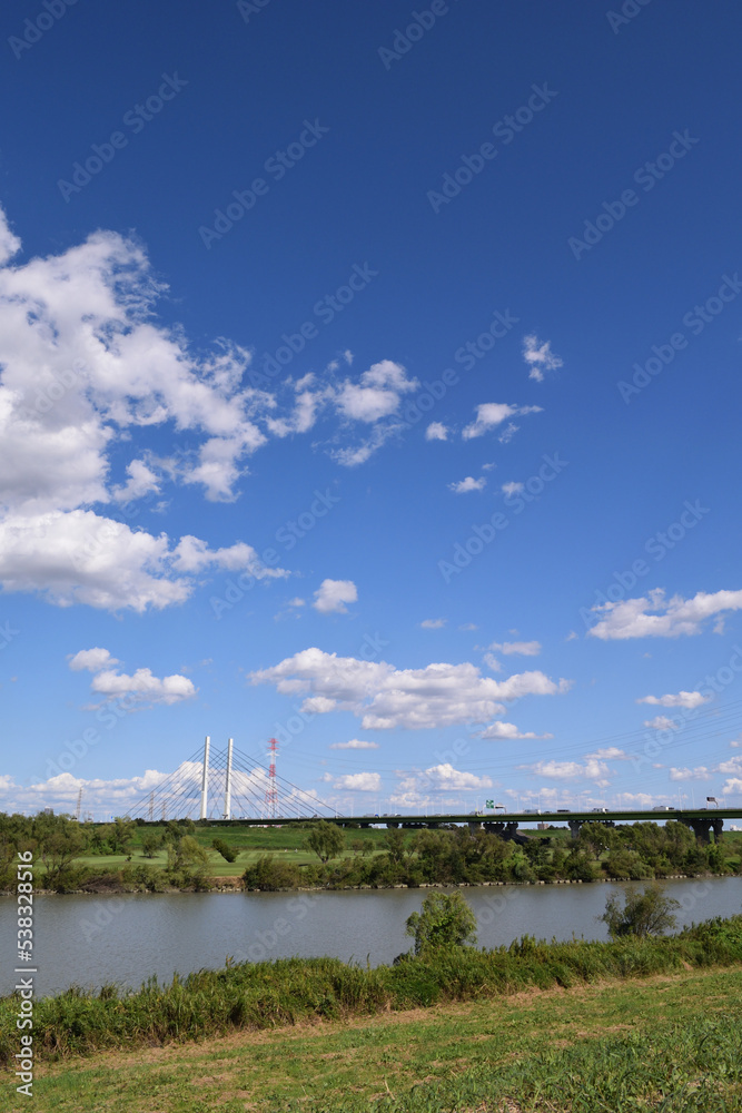 【埼玉県】彩湖 荒川第一調整池排水門付近