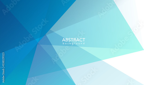 Abstract blue background, abstract background with triangles, Blue banner