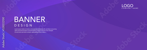 Abstract background with waves, Abstract Purple background with wave, Purple banner