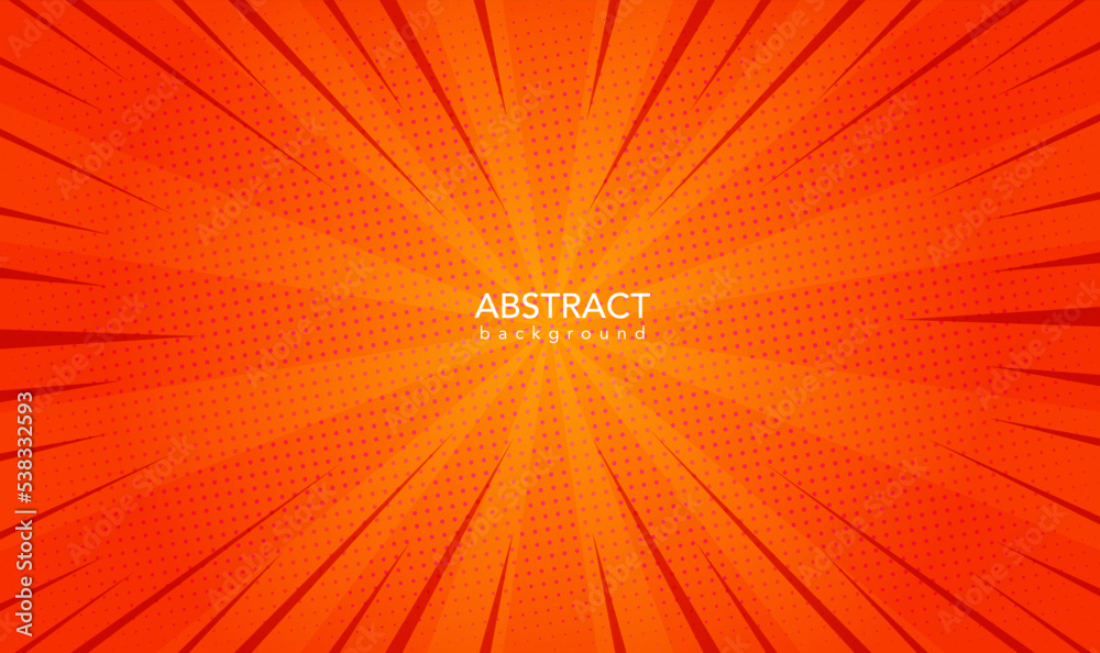 Obraz premium red sunburst background