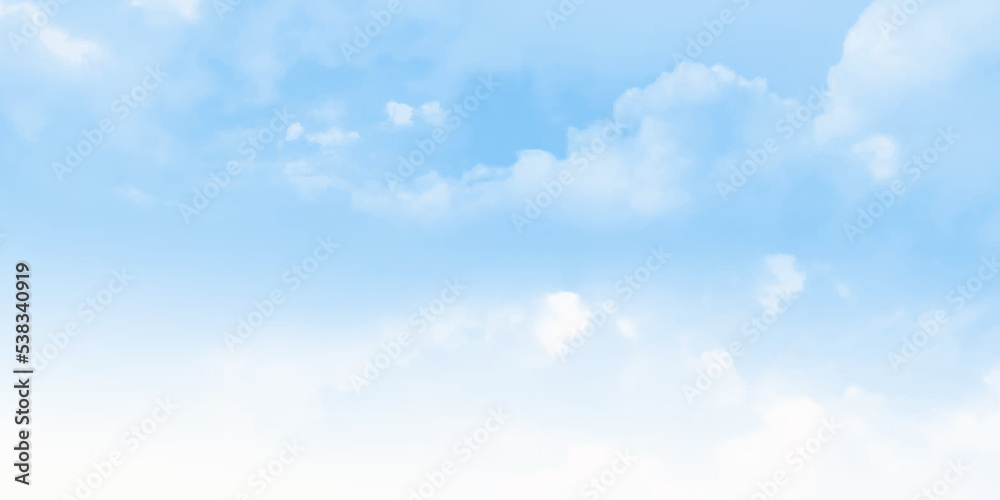 The sky has the light of the sun; the sky is blue; there are small and large clouds alternating and moving slowly; with the sunlight passing; creating a miraculous abstract shape; a hot day The sky has the light of the sun; the sky is blue; there are small and large clouds alternating and moving slowly; with the sunlight passing; creating a miraculous abstract shape; a hot day