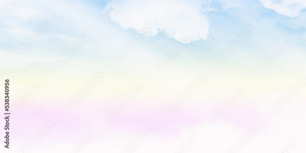 Colorfull sky abstract background