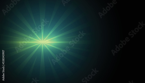 Blue background with glowing light effect design