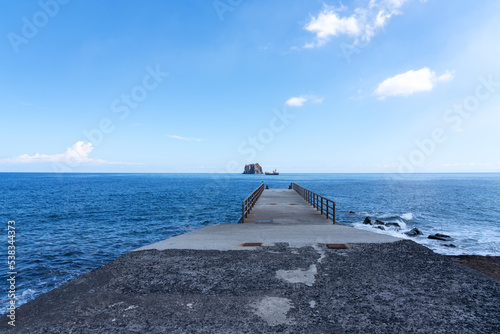 Island Stromboli in September 2022 photo