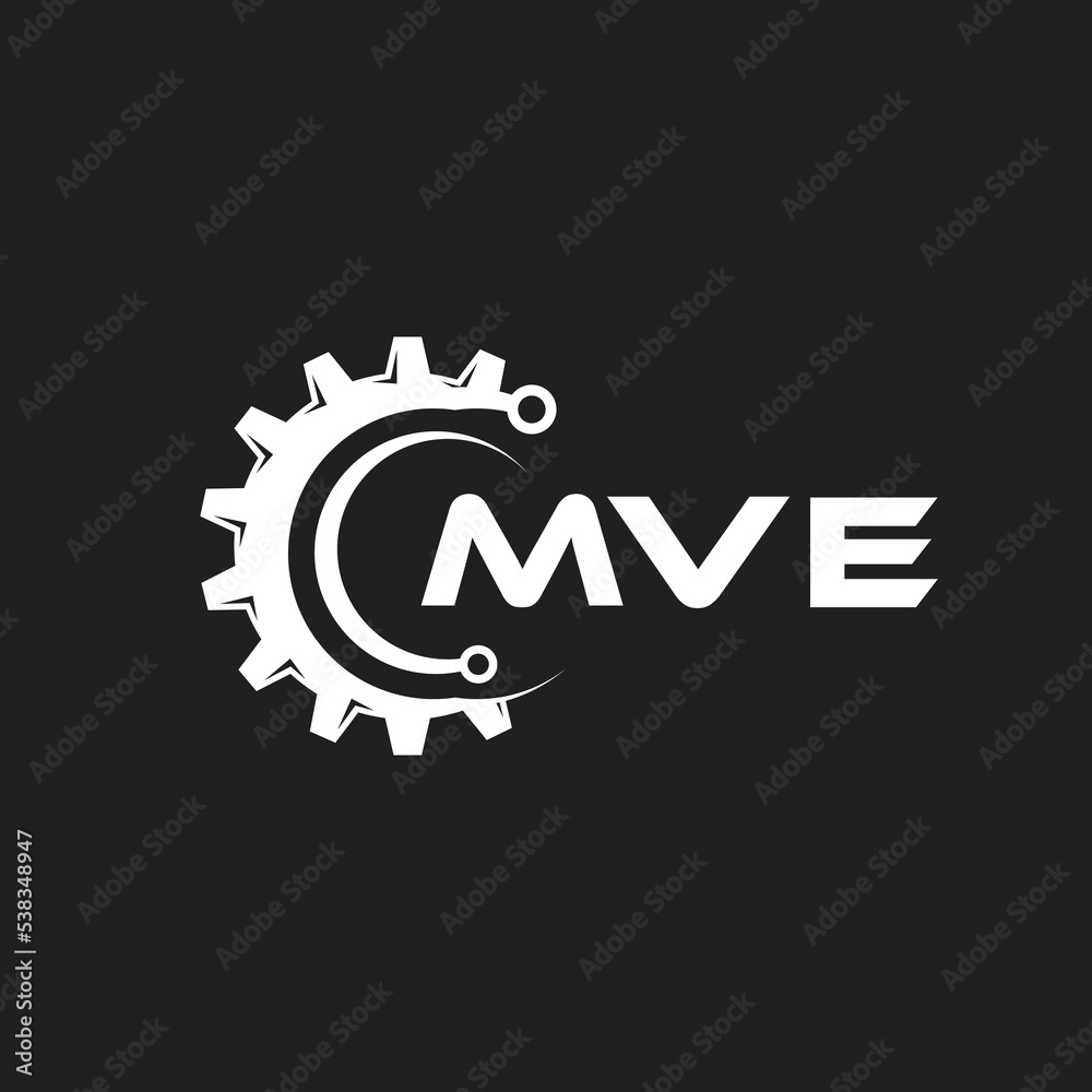 MVE letter technology logo design on black background. MVE creative initials letter IT logo concept. MVE setting shape design.
MVE letter technology logo design on black background. MVE creative initials letter IT logo concept. MVE setting shape design.
