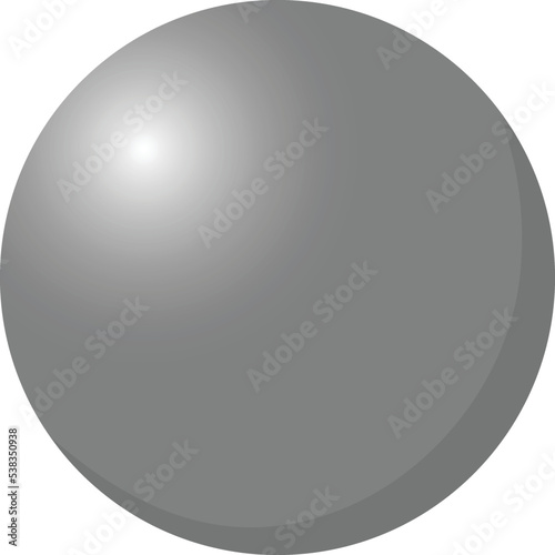 Shot Put Equipment Vector Illustration Graphic