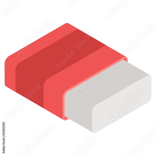 Premium download icon of eraser 