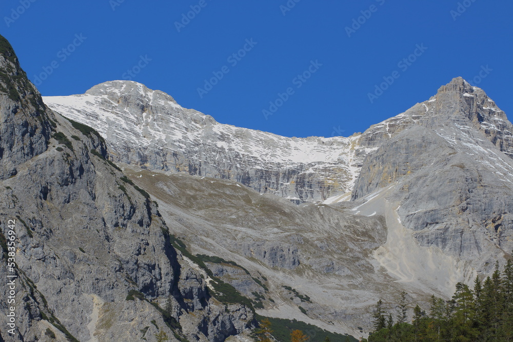 Bergpanorama hinterer Karwendel