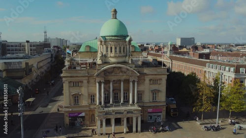 Kingston Upon Hull City Hall. Filmed Hull.UK.14.10.2022 photo