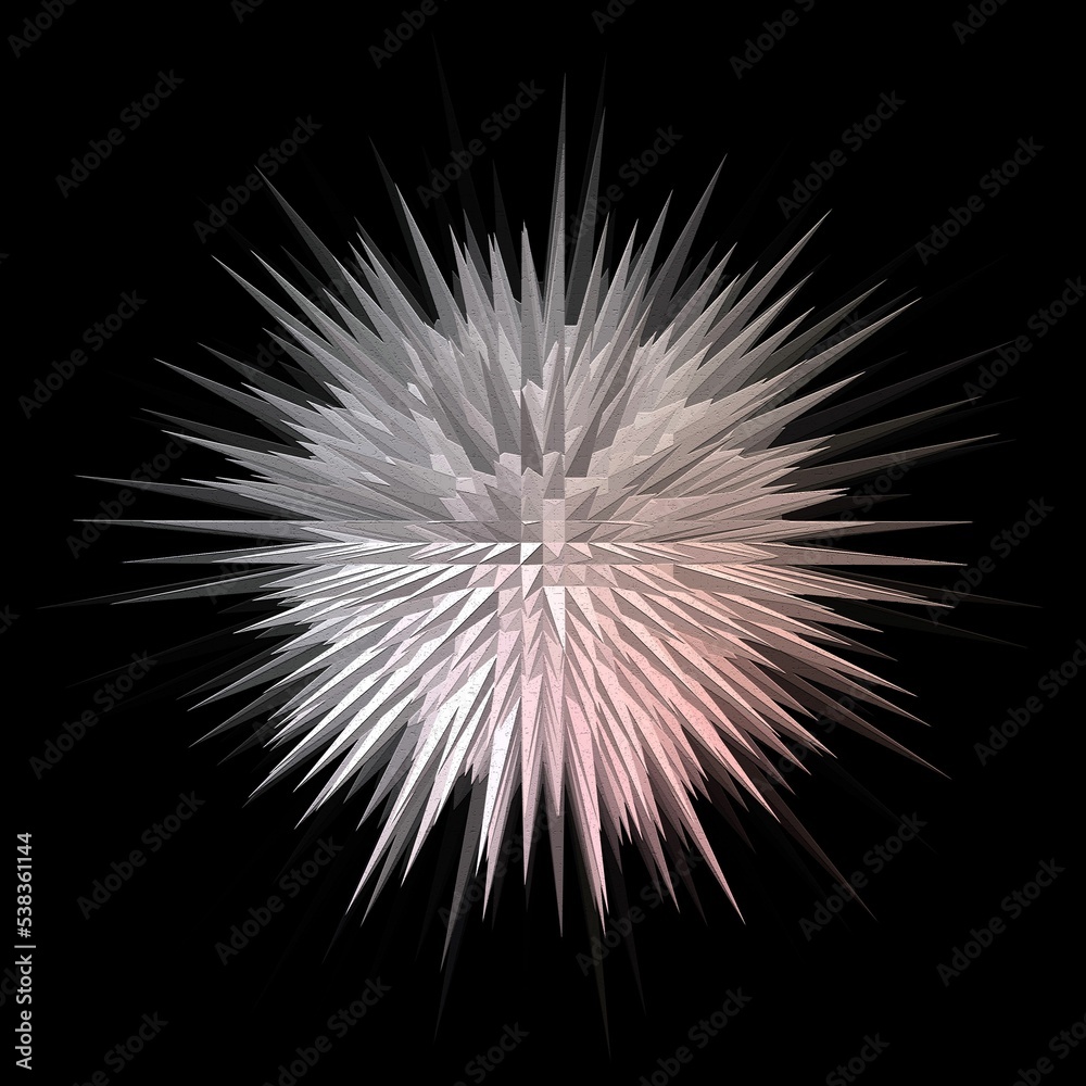 Sunburst wavy geometric background design. Sunburst wavy geometric background design.