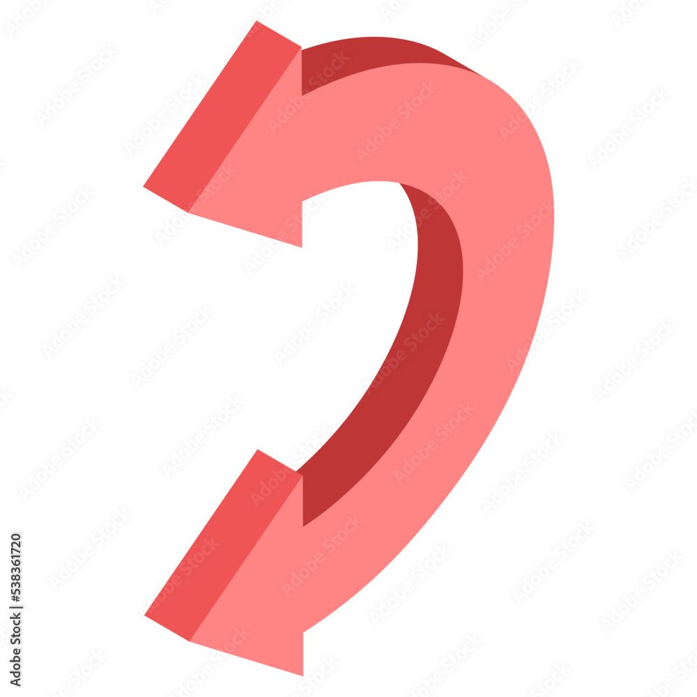 An icon design of double head arrow An icon design of double head arrow
