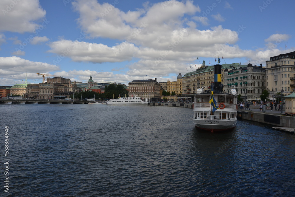The city of Stockholm in Sweden