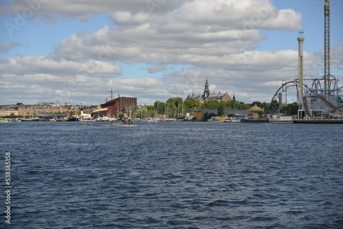 View of Djurgården in Stockholm, Sweden