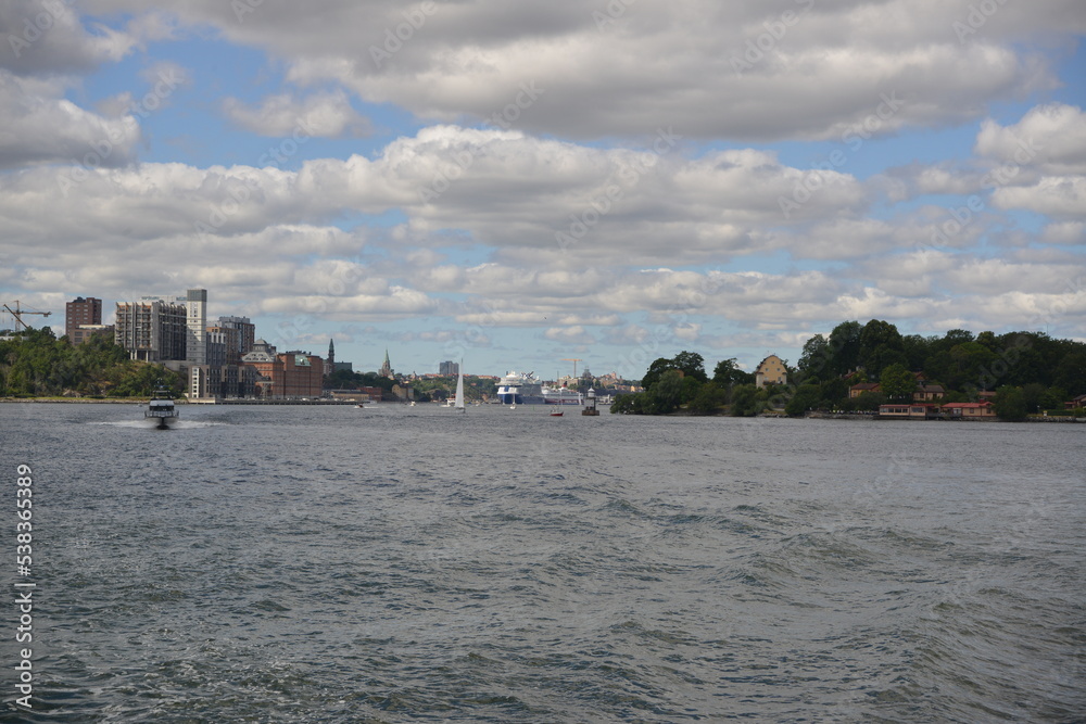 Stockholm Archipelago view from the water