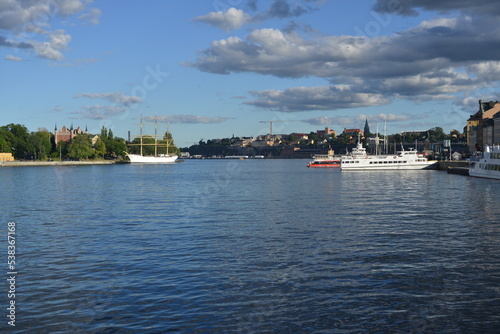 View of Stockholm from the water © danieldefotograaf