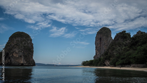The scenic landscape of Krabi Province in Thailand