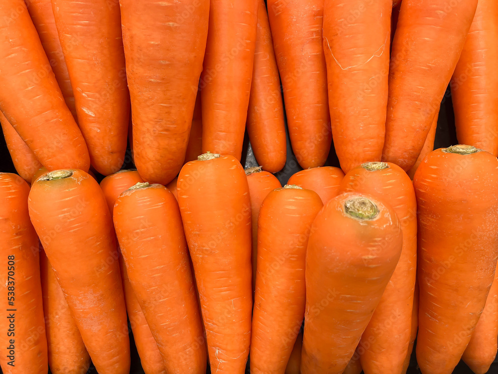 close up of carrot, vegetable background, carrots in the basket, supermarket close up of carrot, vegetable background, carrots in the basket, supermarket