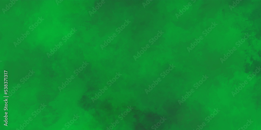 Abstract background with Green texture and Green concrete wall with Abstract green background. Modern and geometric design with fabric artistic background with simulated blurred ink. paper texture 