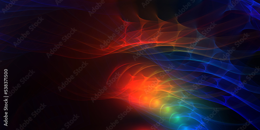 Fototapeta premium Fraktal Hintergrund Motiv für Drucksachen und Internet