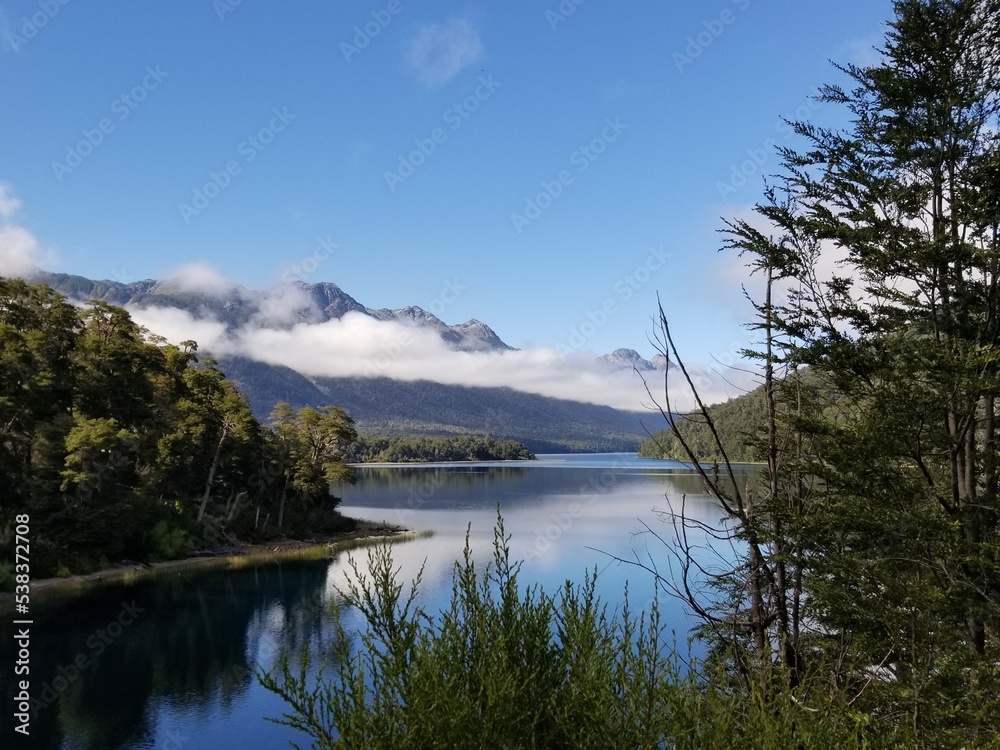 lake and mountains in San Martin de los Andes