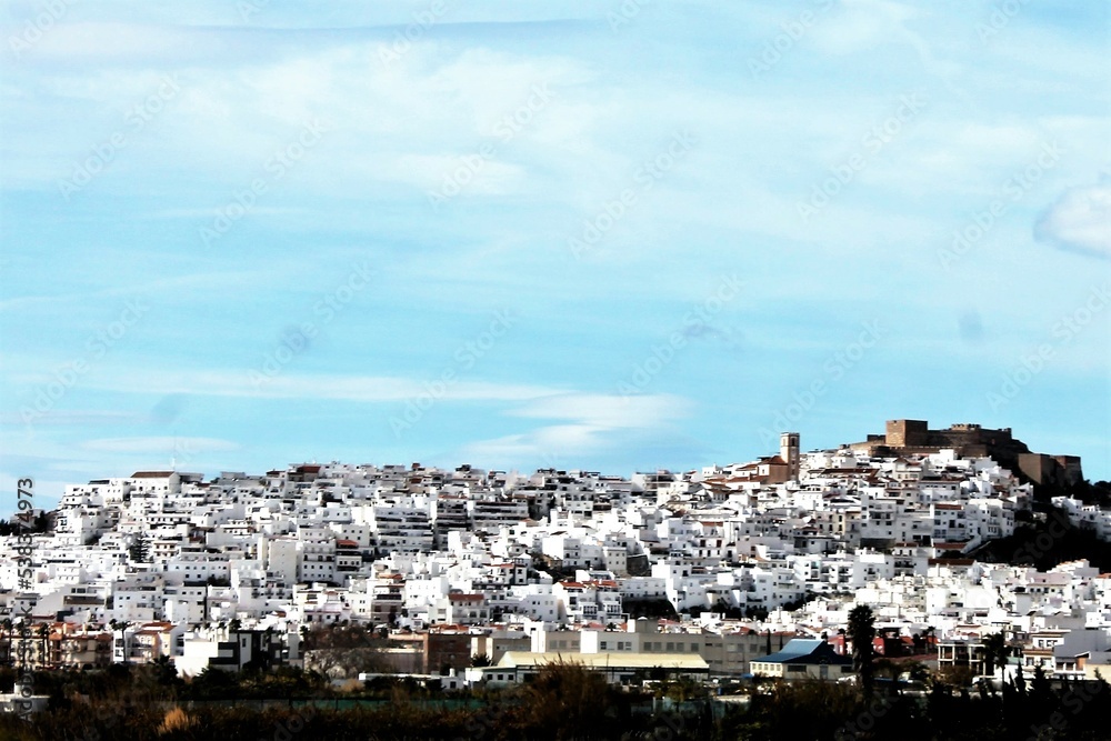 Die weißen Häuser Andalusiens