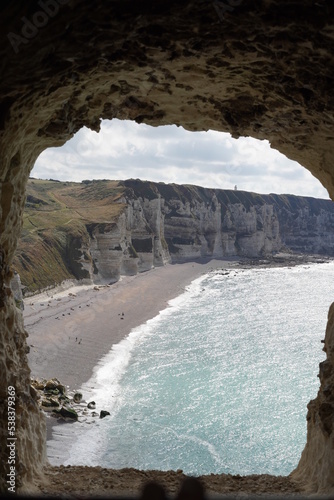 Vue depuis la grotte